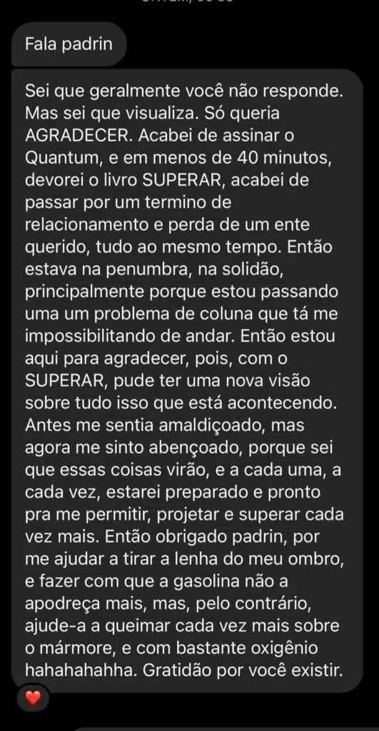 Depoimento de cliente 8